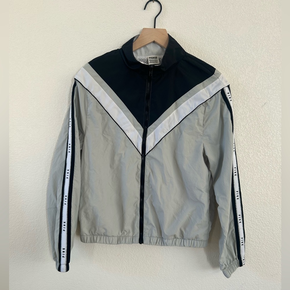 PINK Victoria's Secret Gray and black Jacket